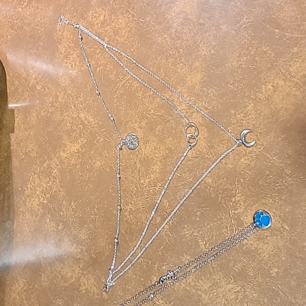 silver necklaces